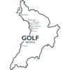 Map of Golf courses in Ayrshire